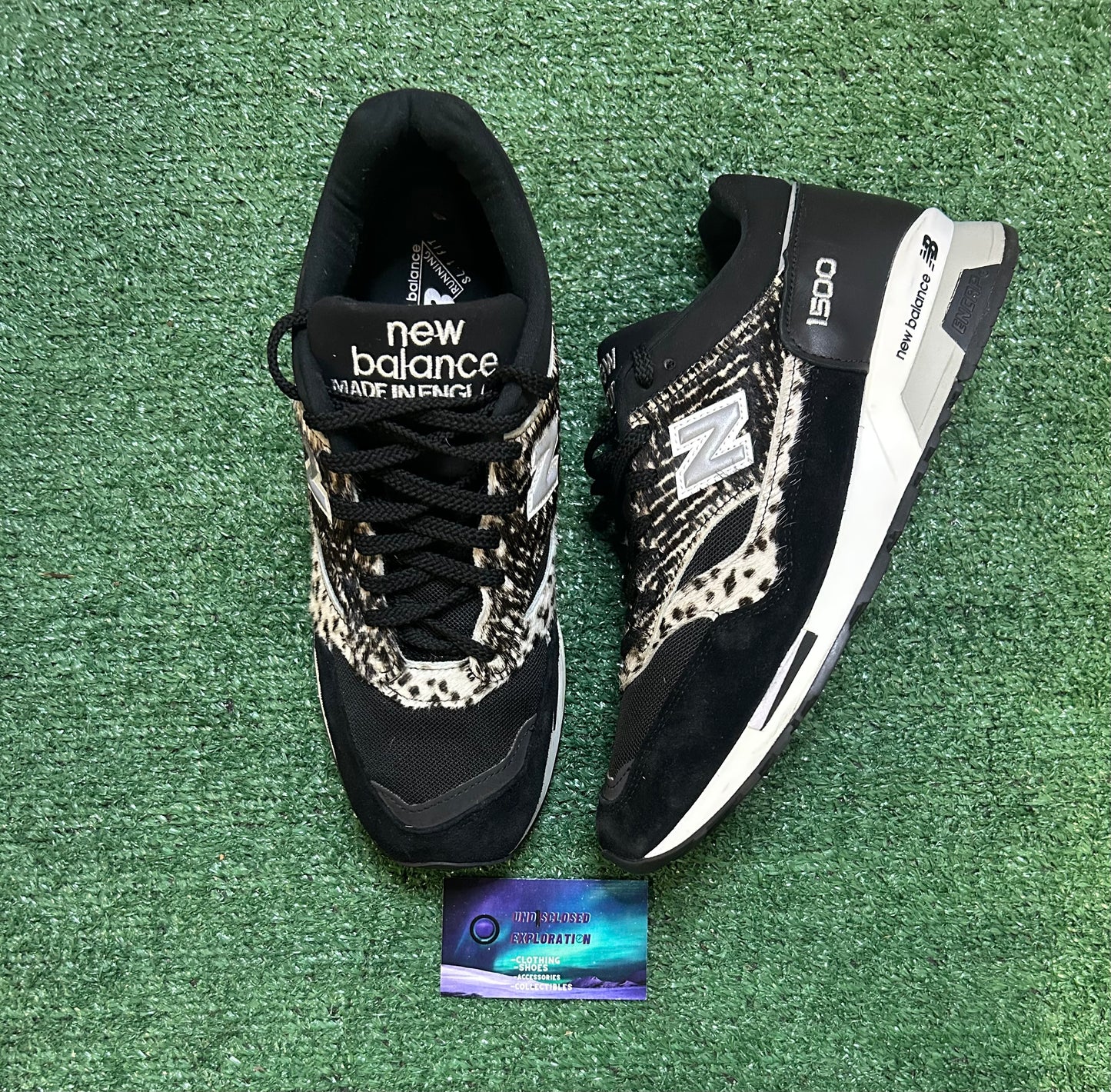 New balance 1500 made in England zebra size 9men/10.5women