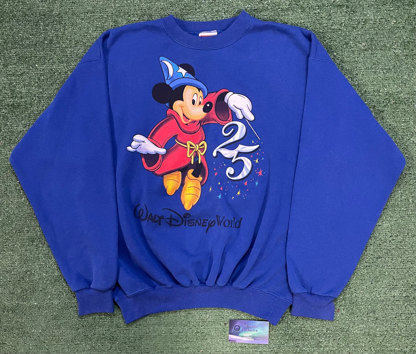 Vintage 1990s Walt Disney World 25th anniversary Crewneck