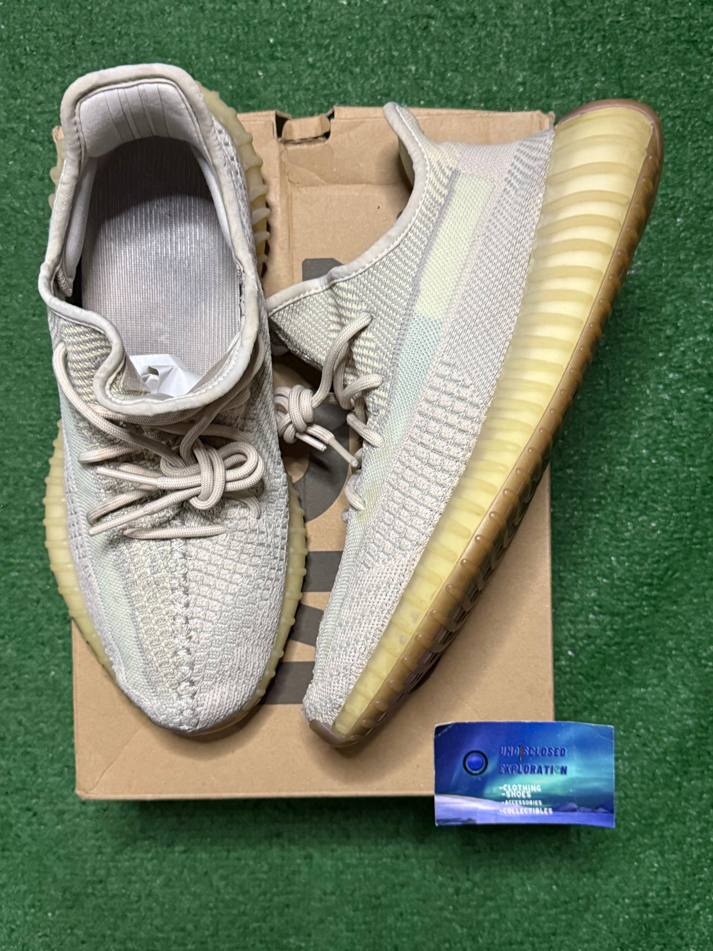 Adidas Yeezy 350 Citrin 10.5 Men/12 Women “Preowned”