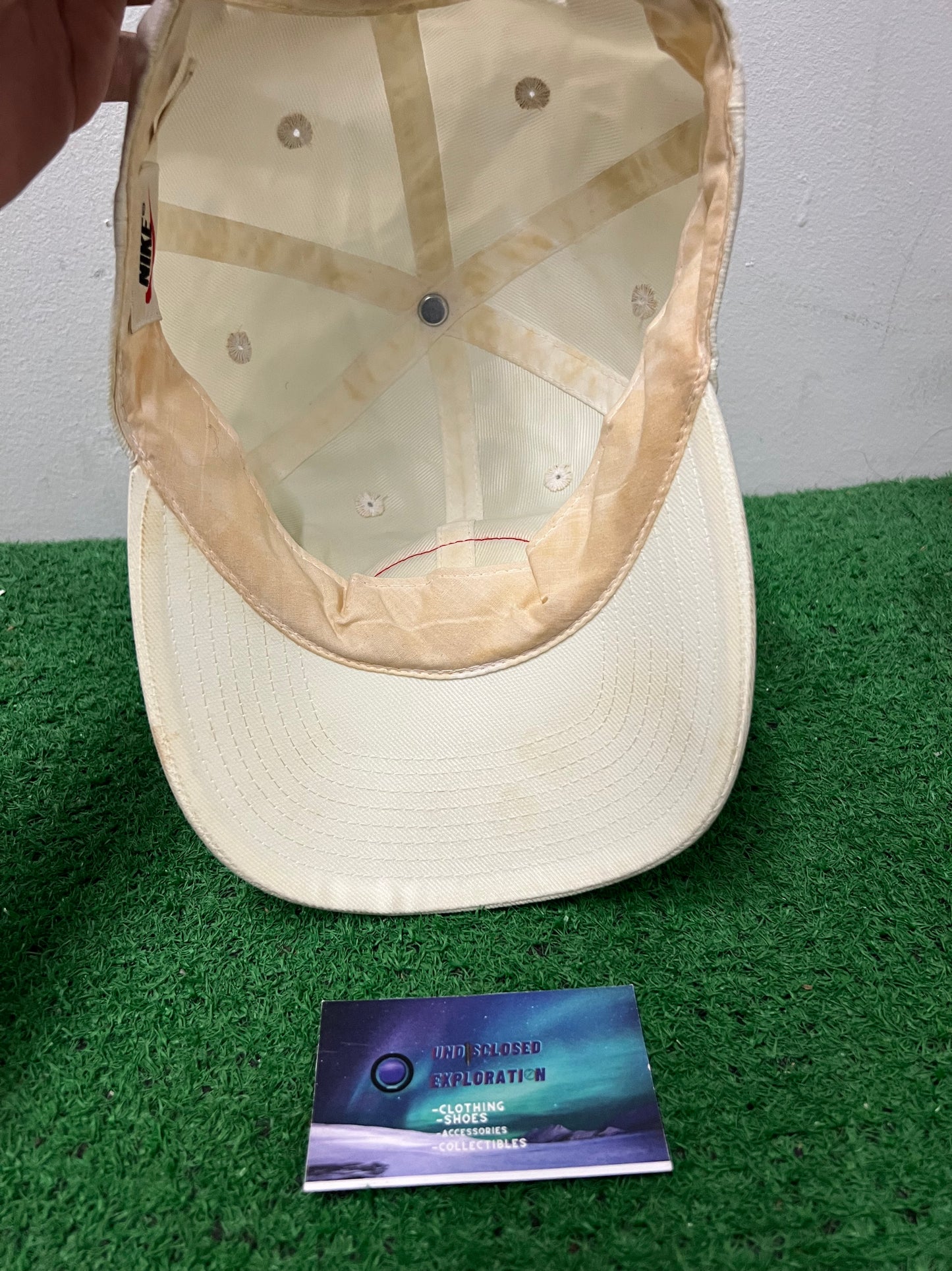 Vintage 1990s Nike Embroidered patch hat