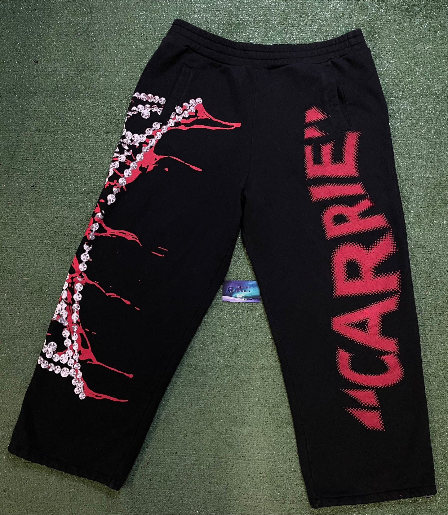JW Anderson X Carrie black Sweatpants