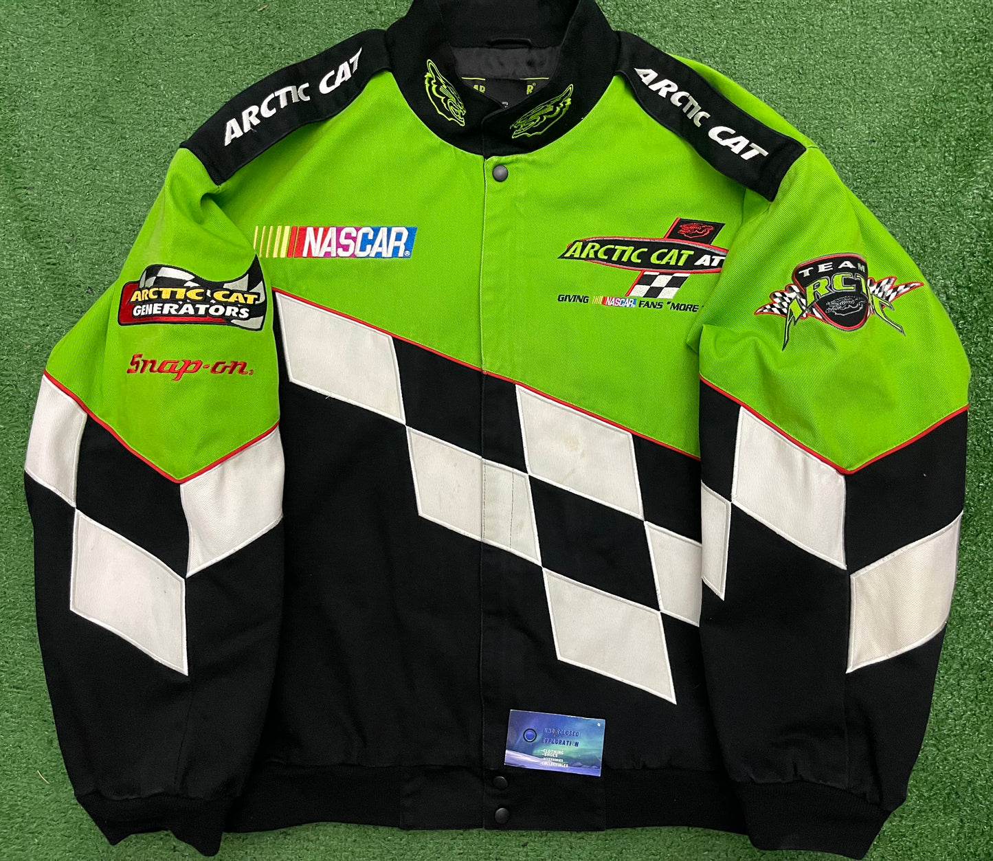 Vintage Nascar Arctic Cat ATV Jacket
