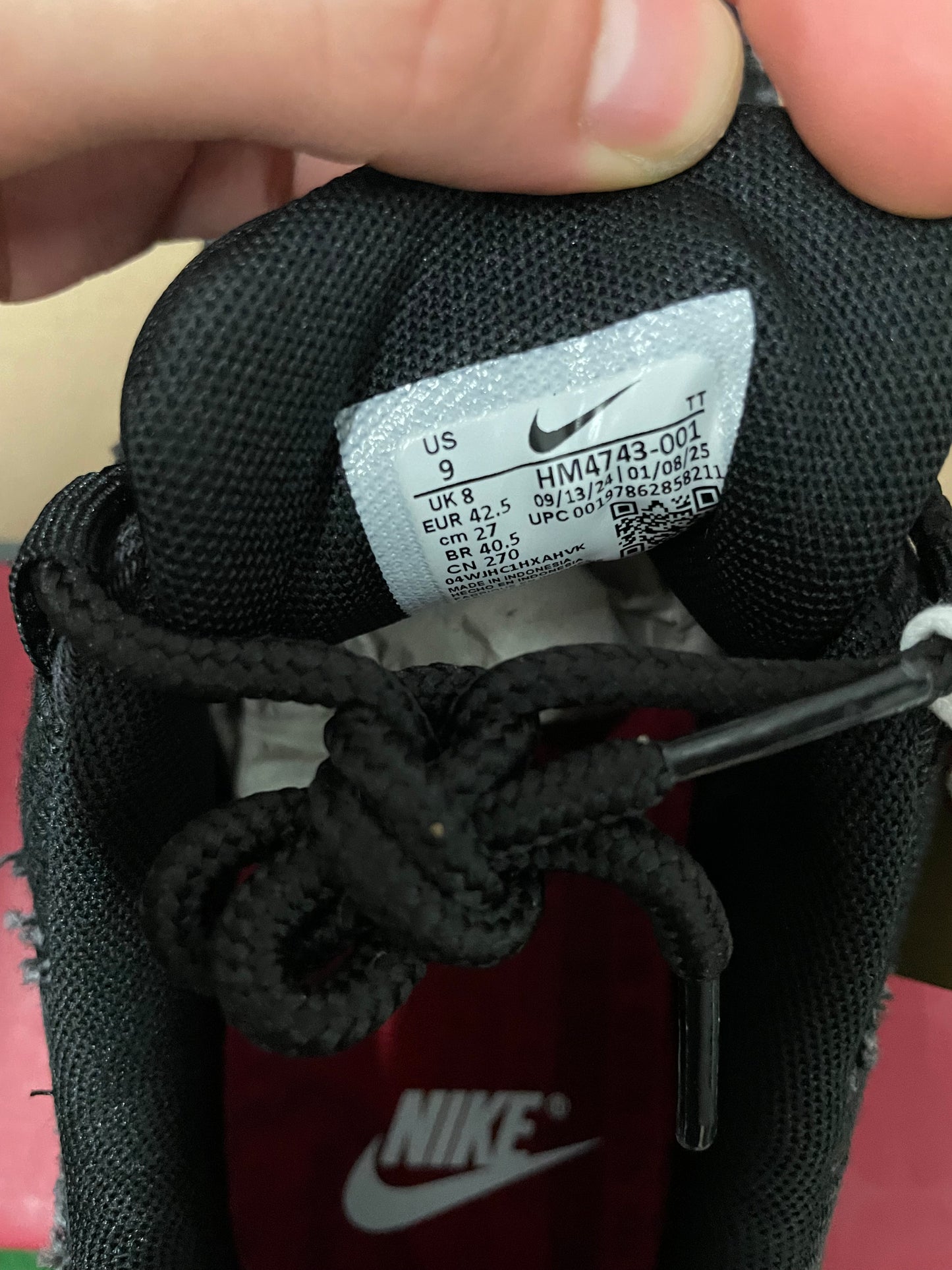 Nike air max 95 X Levi black