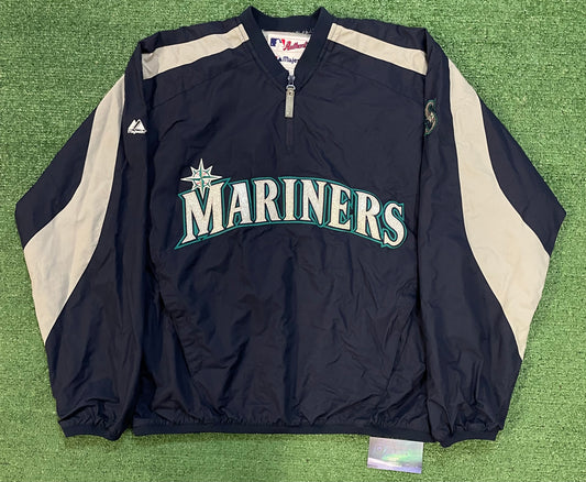 Vintage 2000s Seattle Mariners quarter zip