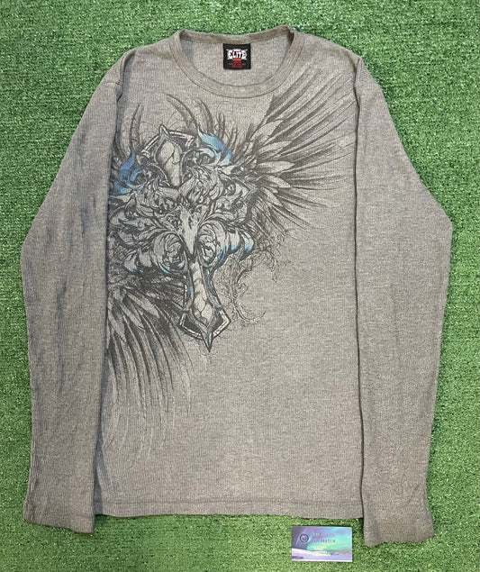 Vintage 2000s MMA elite cross longsleeve