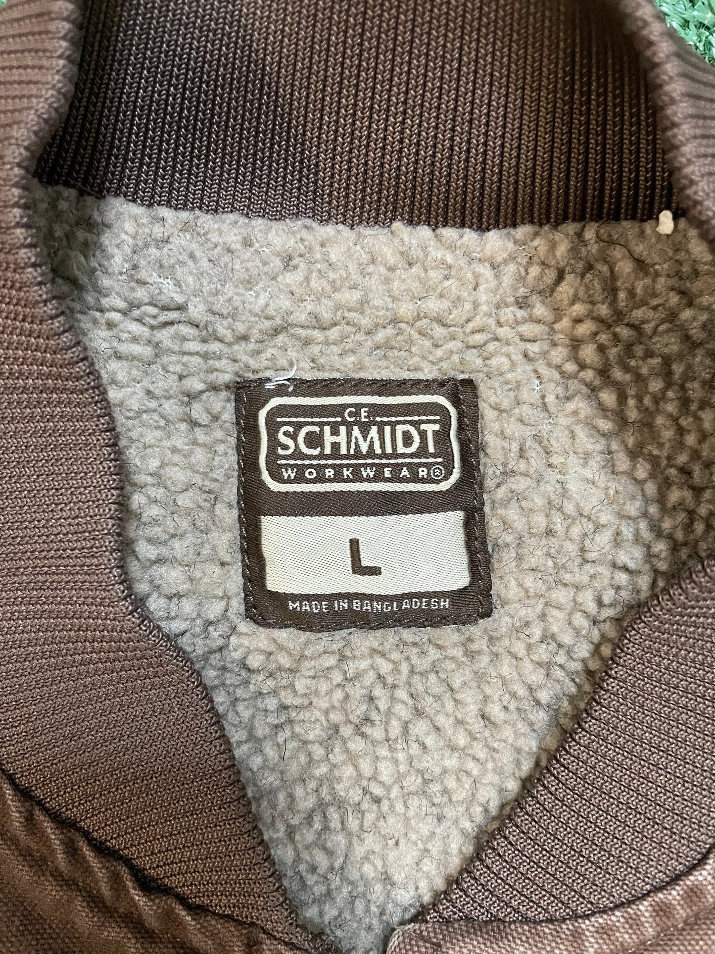Vintage Schmidt workwear brown vest