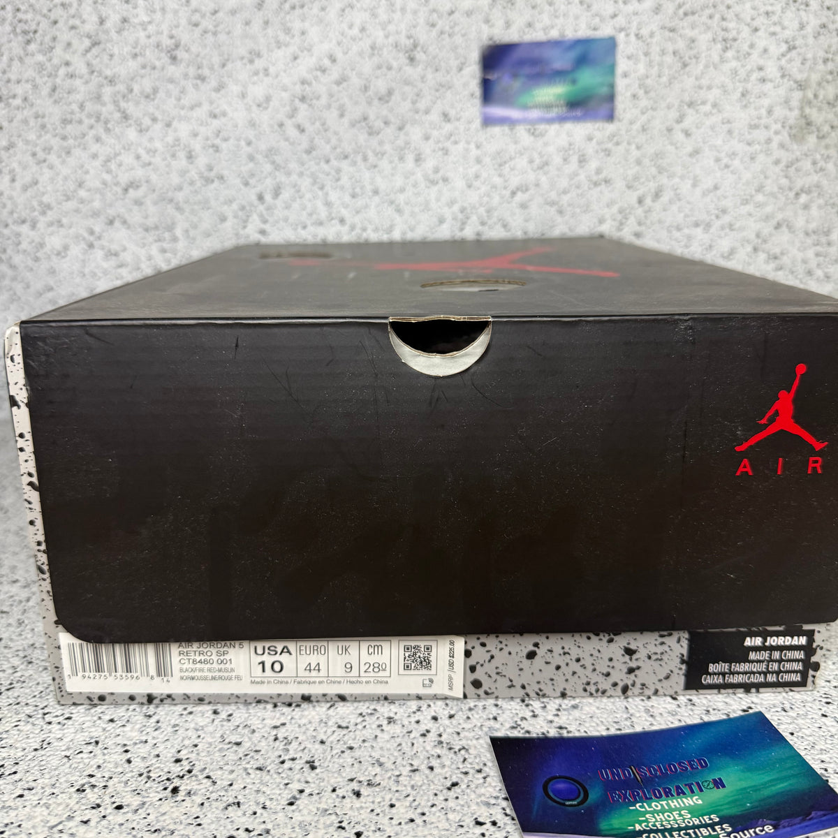 Jordan 5 Off White Muslin 10 Men “Preowned”