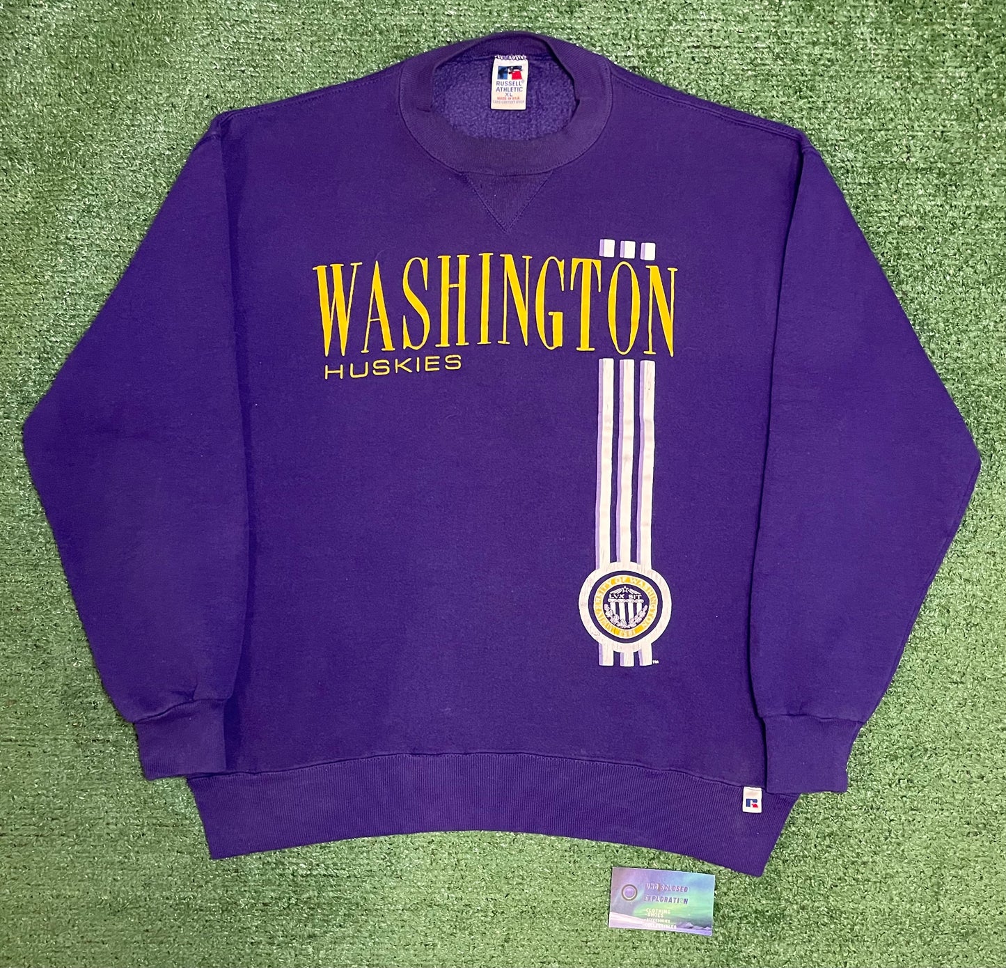 Vintage 1990s university of Washington UW huskies crewneck