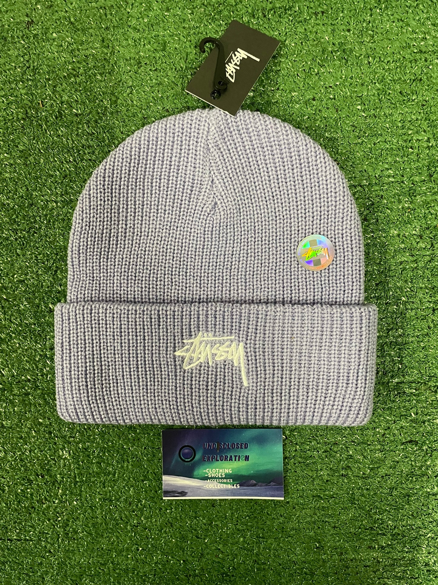 Stussy Violet cuff beanie
