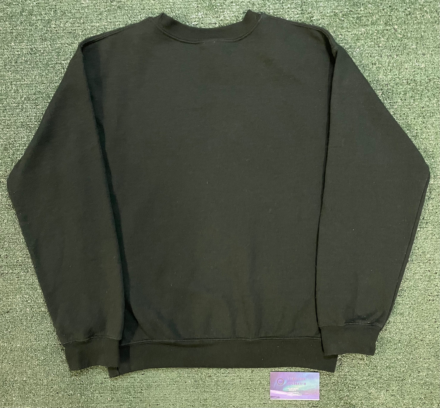 Vintage 1990s Nike embroidered forest green crewneck