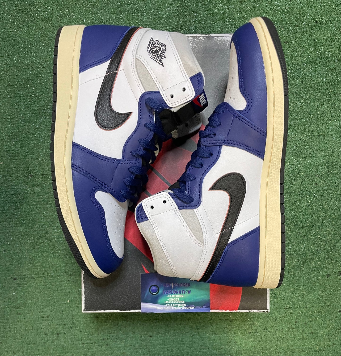 Air Jordan 1 high deep royal blue rare air