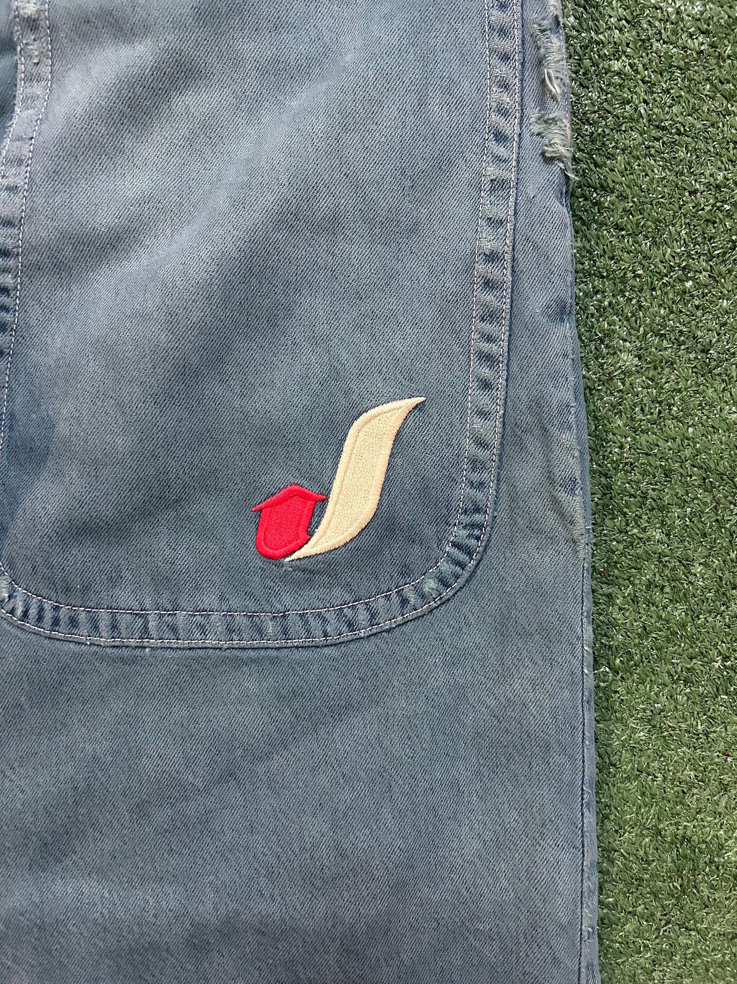 Vintage JNCO spy blue jeans