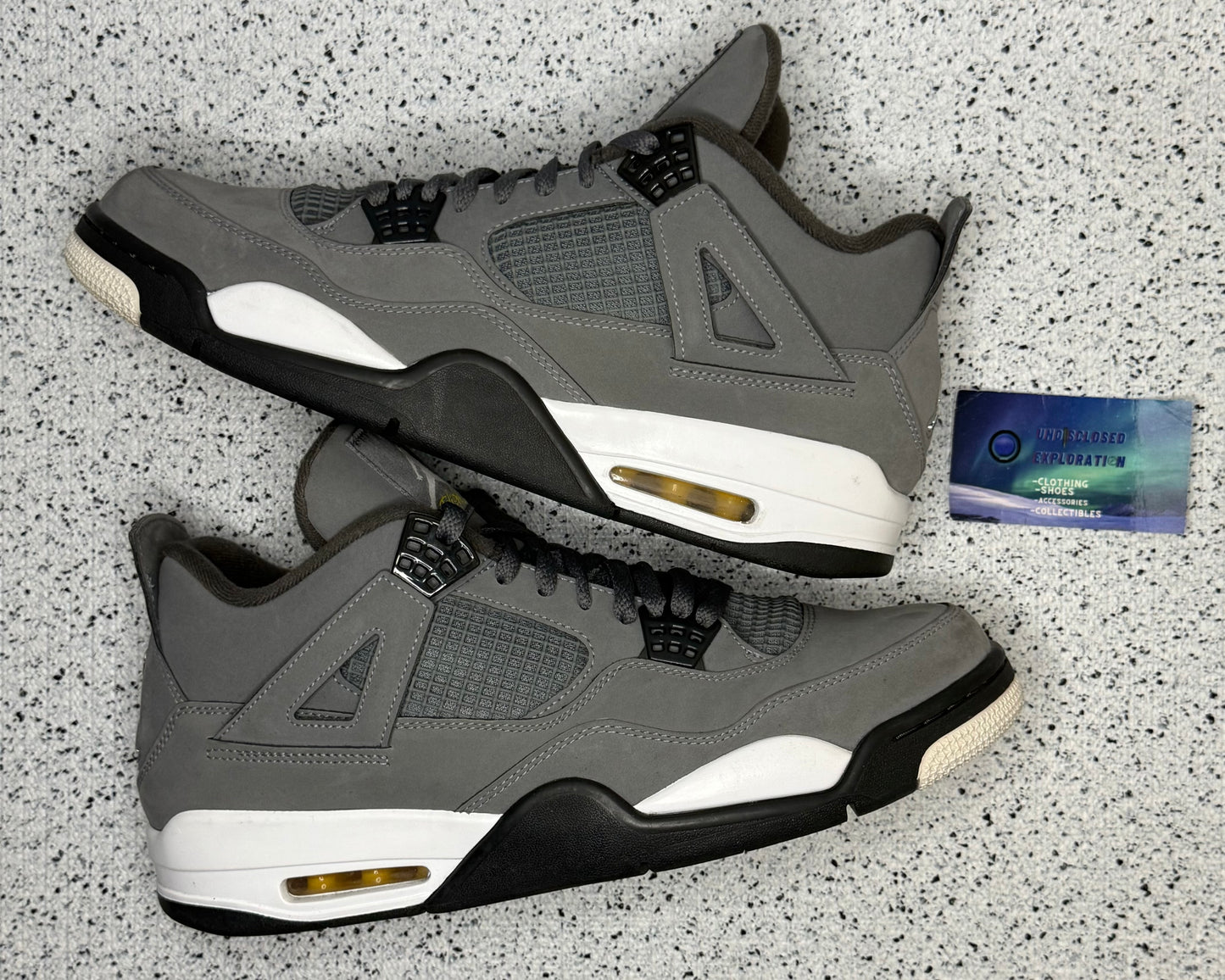 Jordan 4 Cool Grey 12 Men/13.5 Women “Preowned”