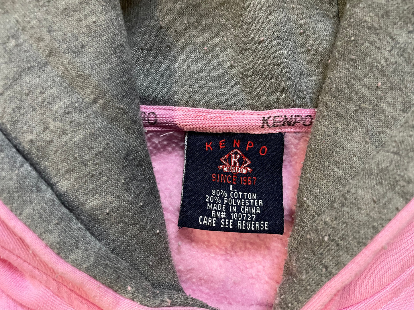 Olympic National Park pink and grey hoodie
