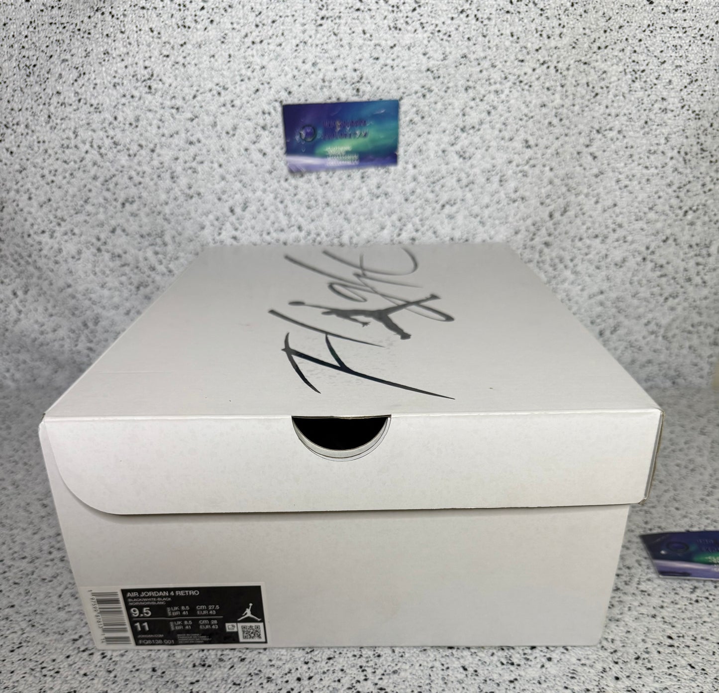 Jordan 4 White Thunder 9.5 Men/11 Women “Preowned”