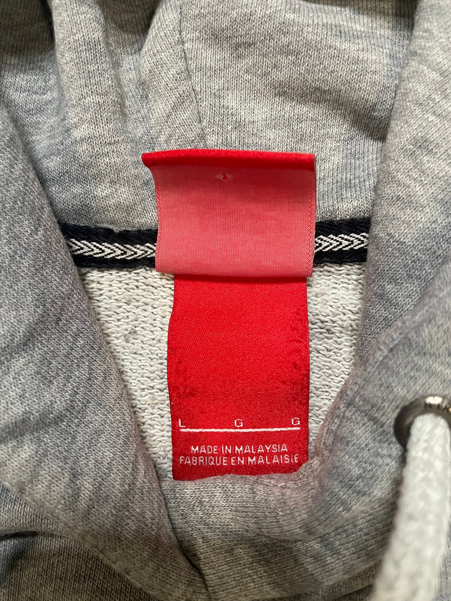 Nike black & grey swoosh logo hoodie