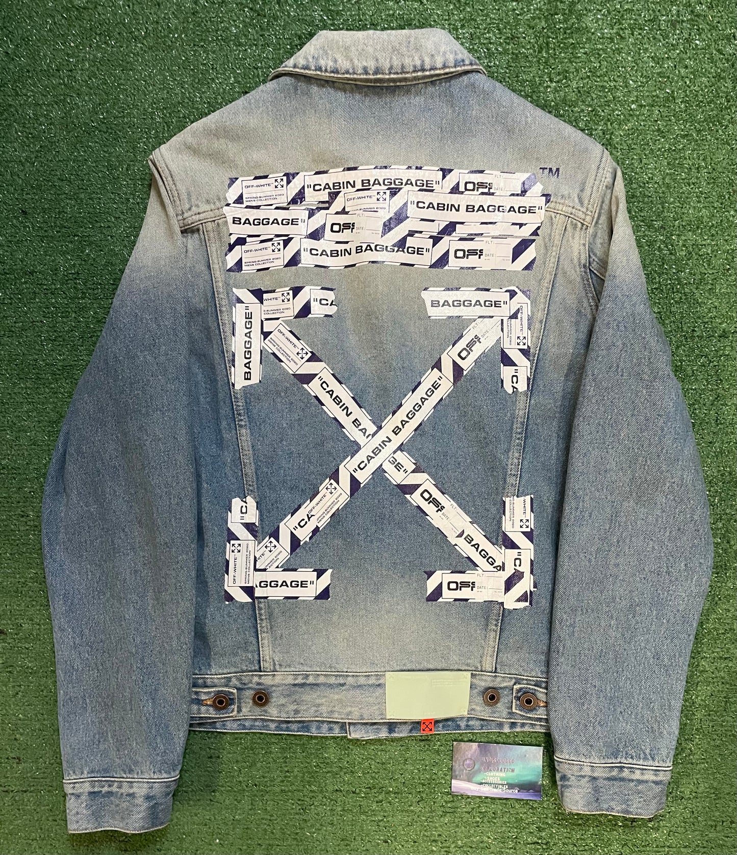 Off White cabin Jean jacket