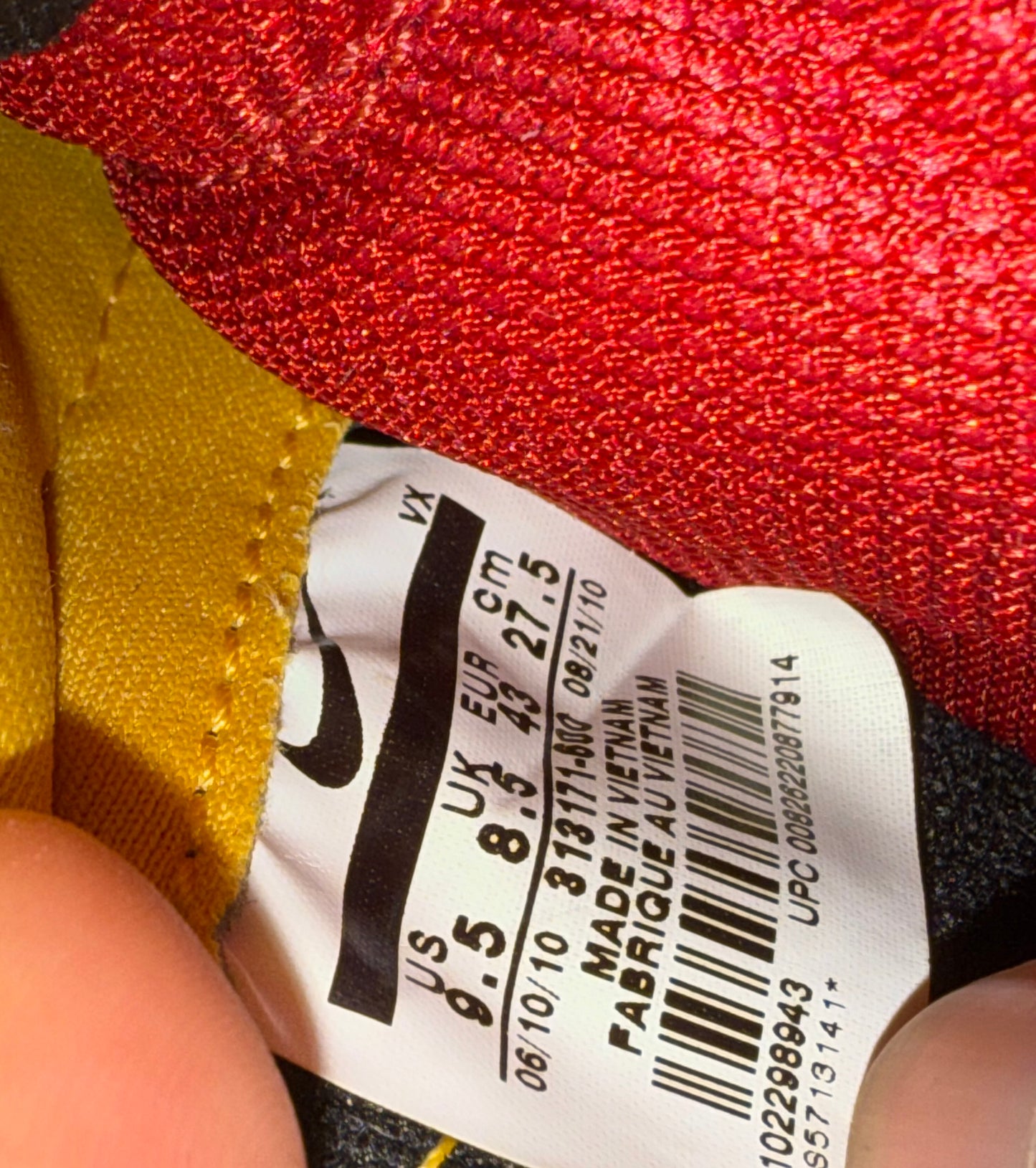 Nike Dunk Sb High Iron Man 9.5 Men/11 Women “Preowned”