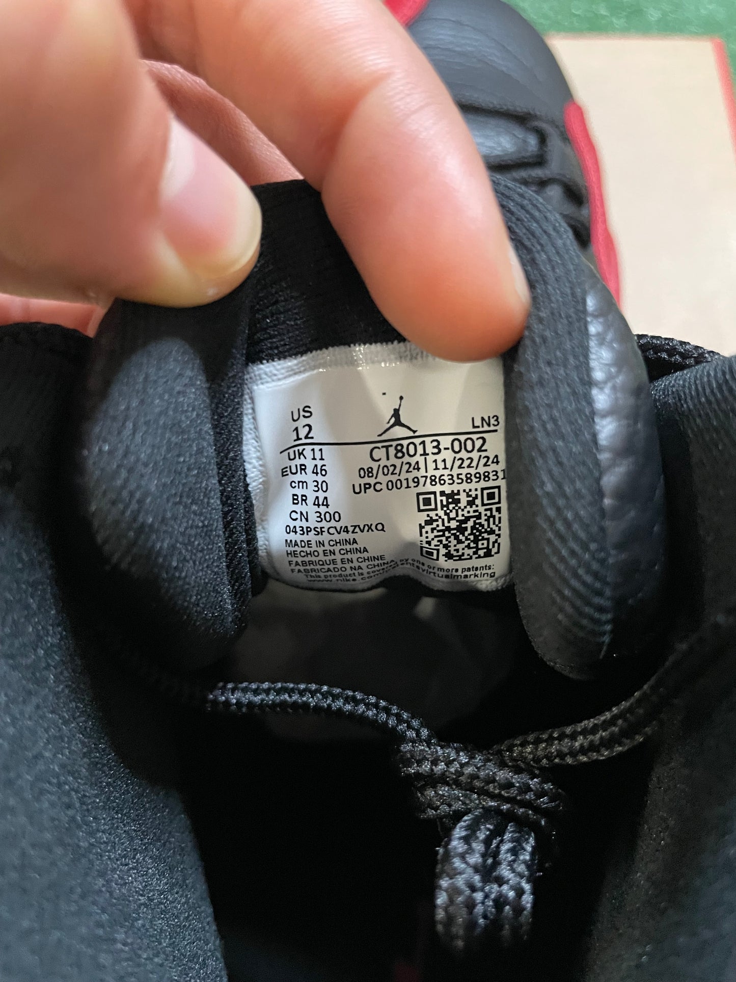 Air Jordan 12 flu game 2025