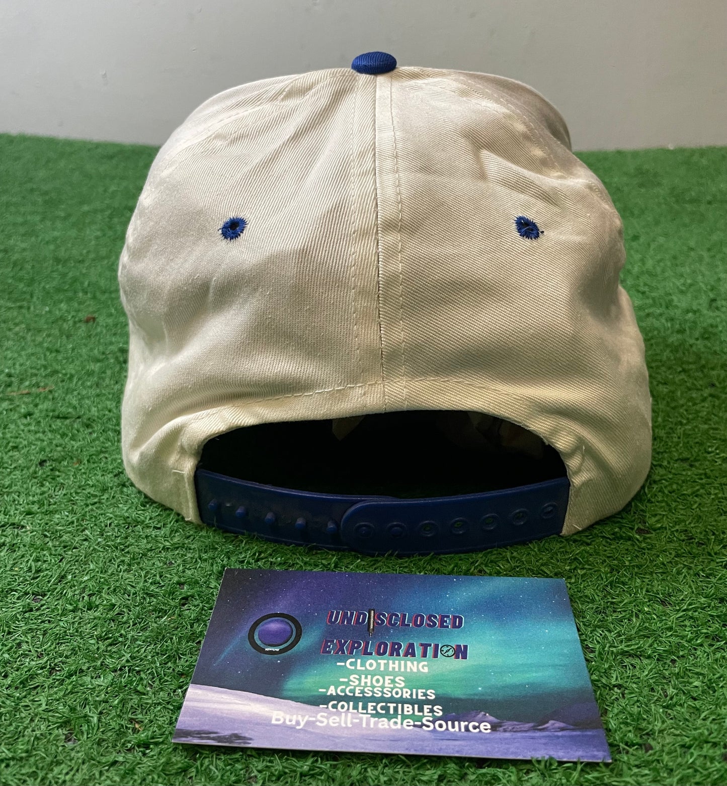 Vintage McKinstry Safety Team blue embroidered hat