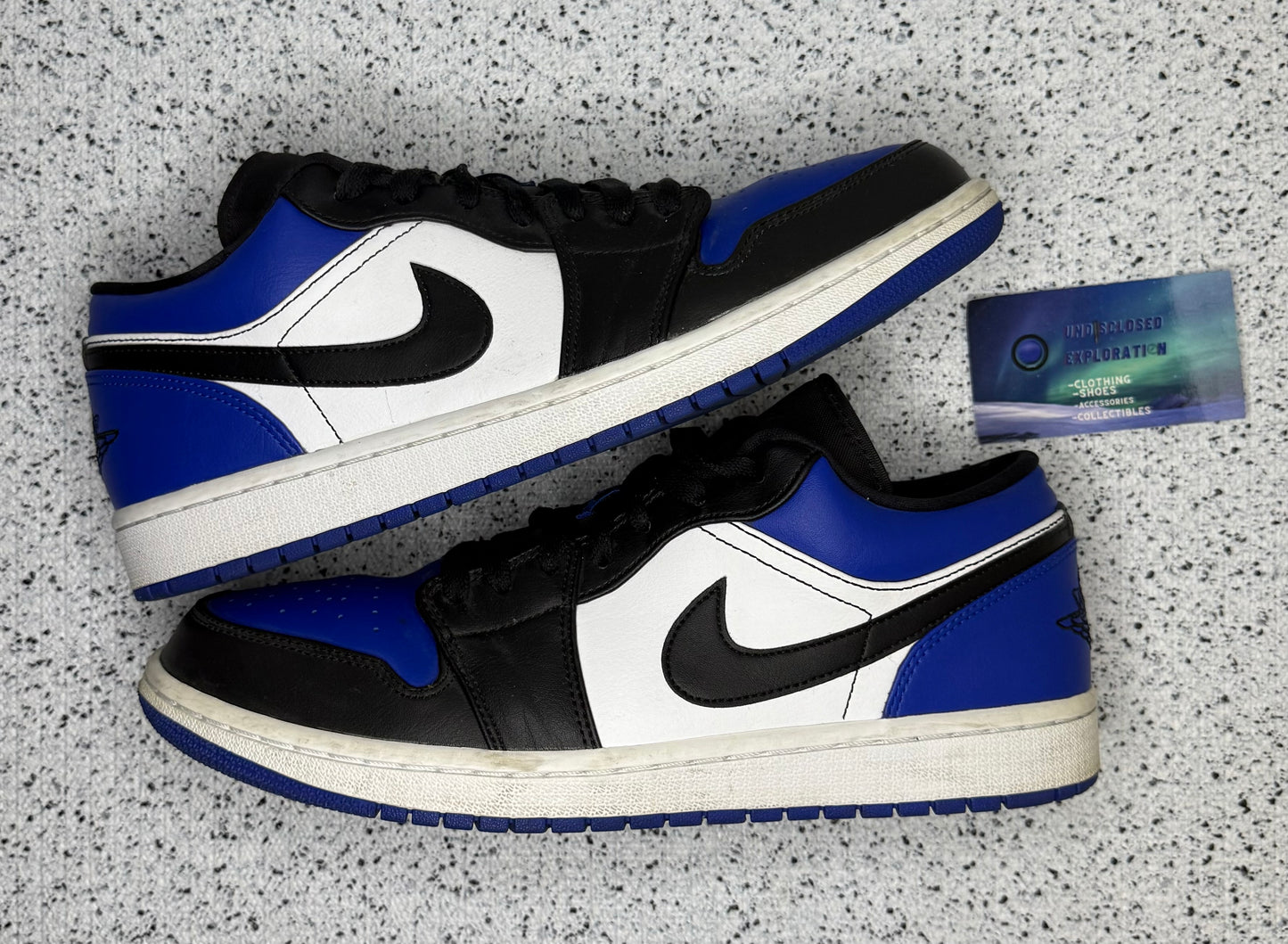 Jordan 1 Low Royal Toe 10.5 Men/12 Women “Preowned”