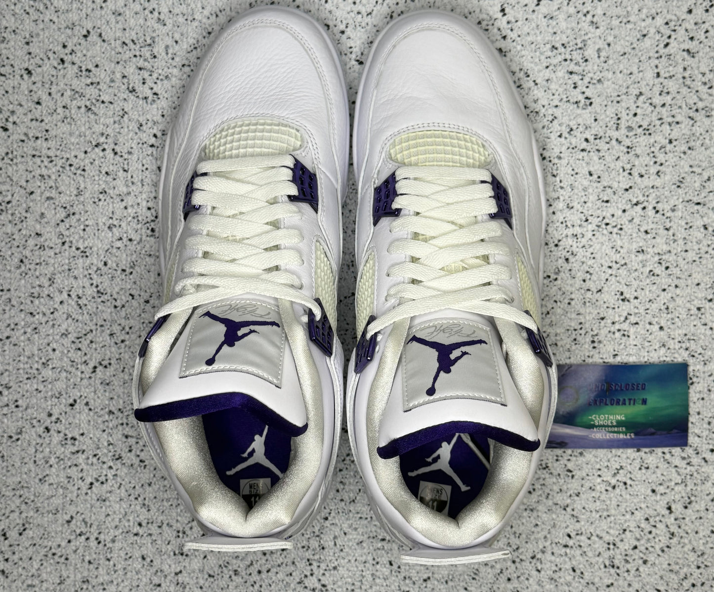 Jordan 4 Metallic Purple