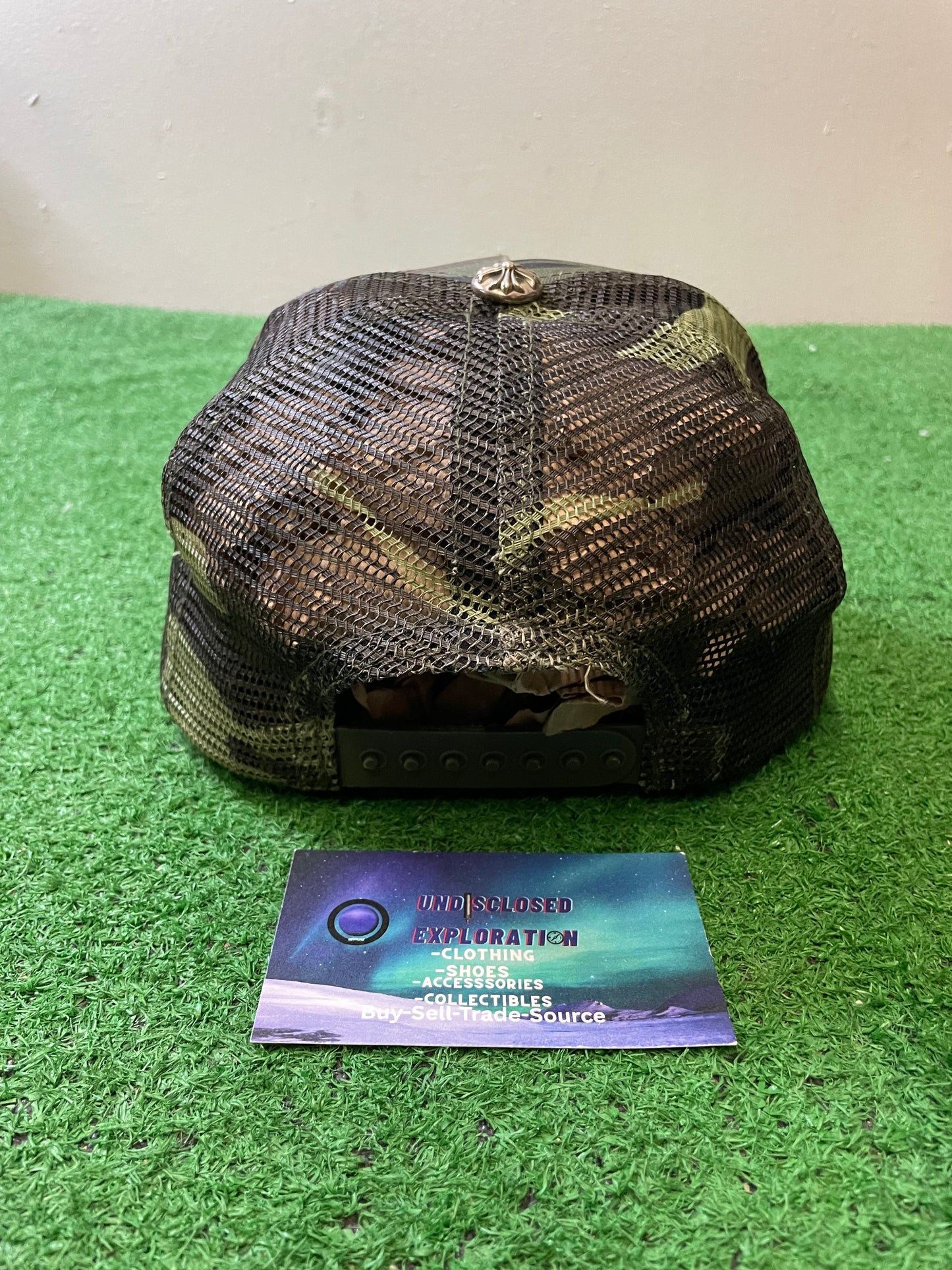 Chrome Hearts Hollywood camo hat