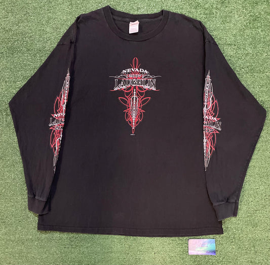 Vintage 2000s Nevada Motorcycle longsleeve