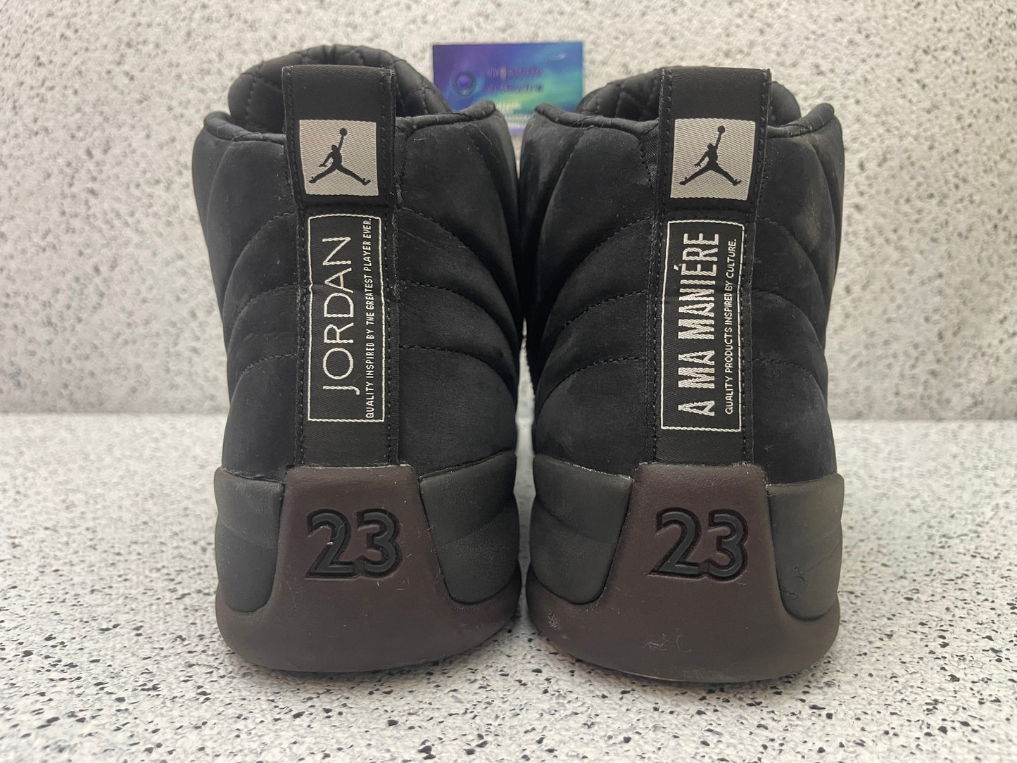 Jordan 12 A Ma Manieré Black 11.5 Men/13 Women “Preowned”