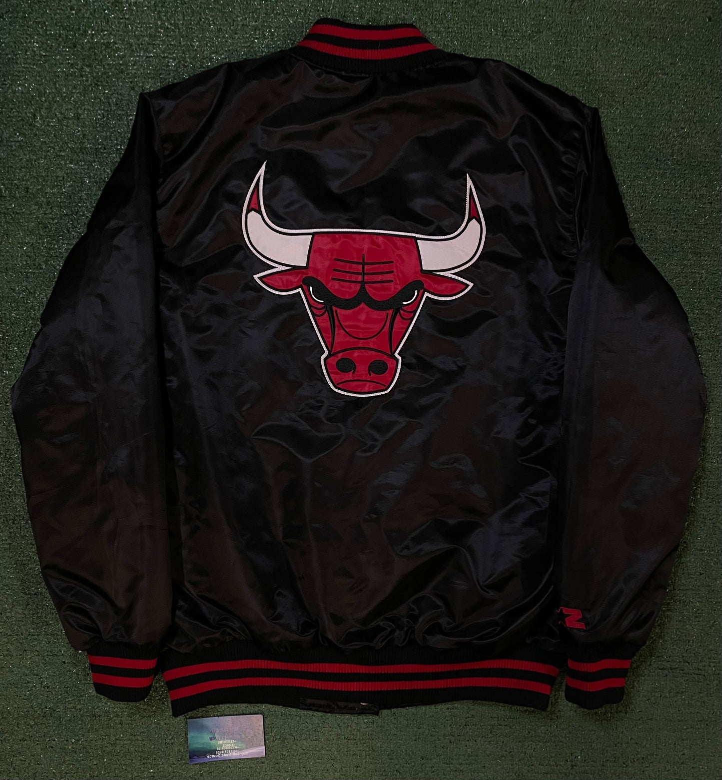 Chicago Bulls satin starter jacket