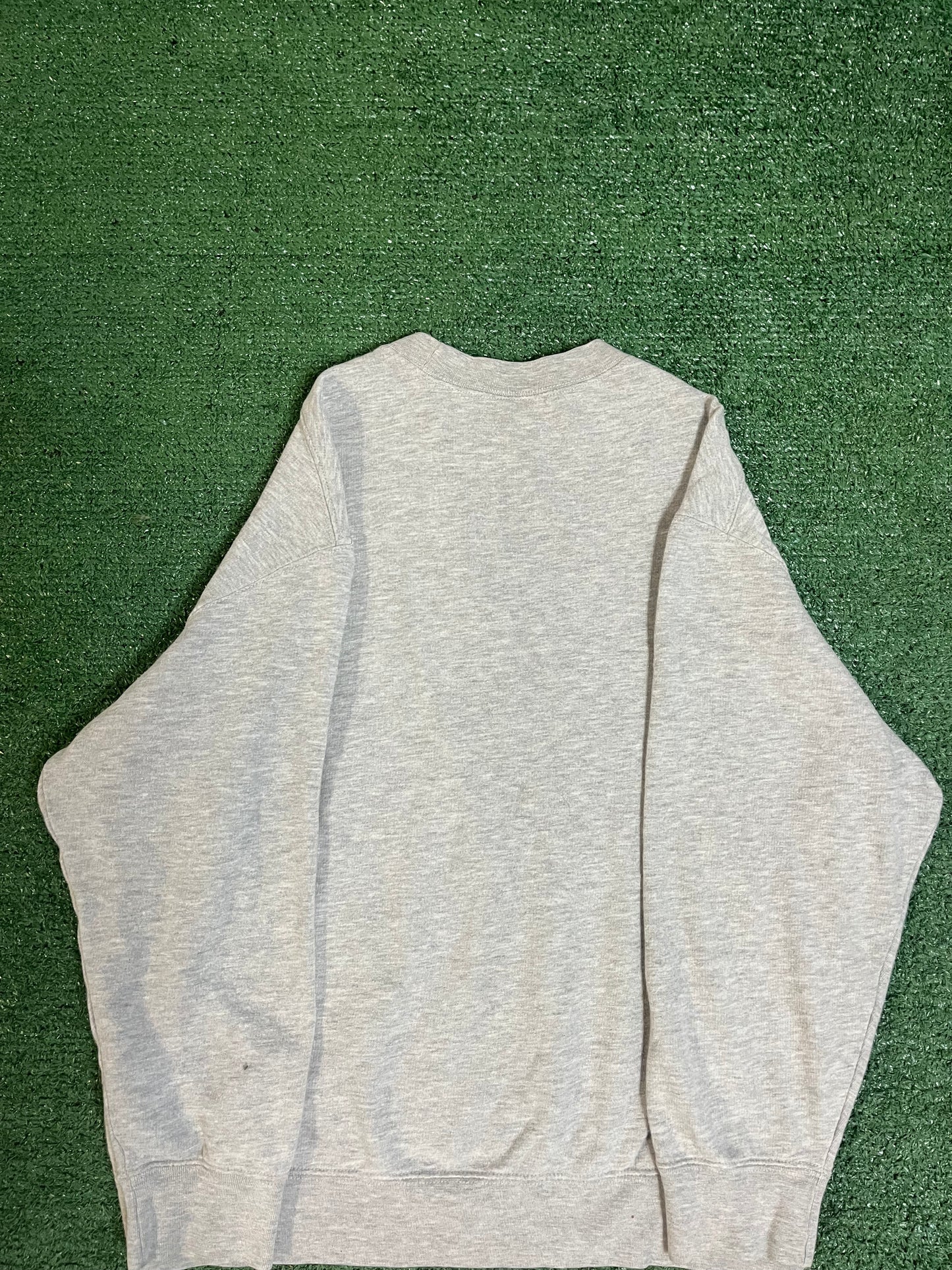 Vintage 1990s grey Nike swoosh crewneck