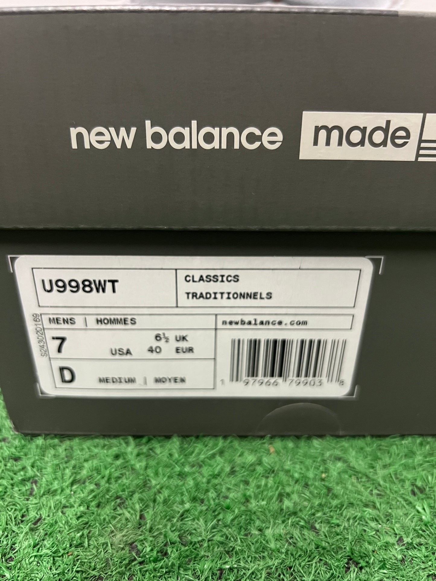 New balance 998 x WTAPS visual Uparmored