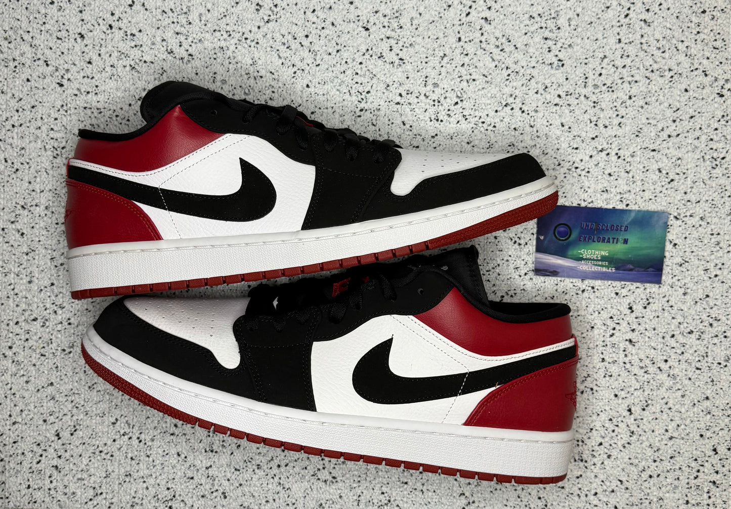 Jordan 1 Low Black Toe