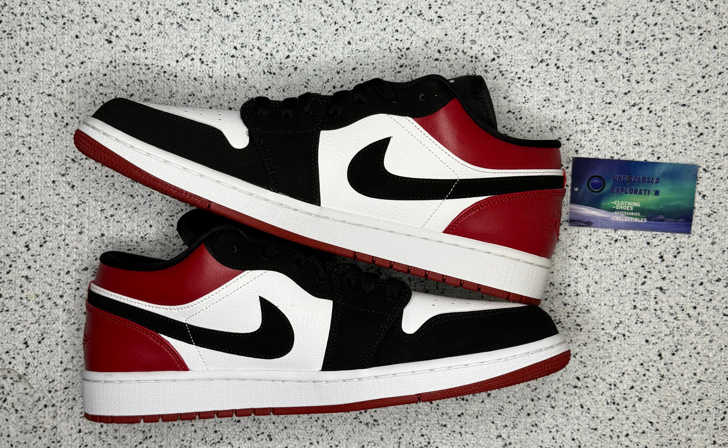 Jordan 1 Low Black Toe