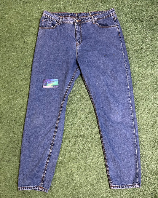 Vintage hand painted Keith Haring jeans