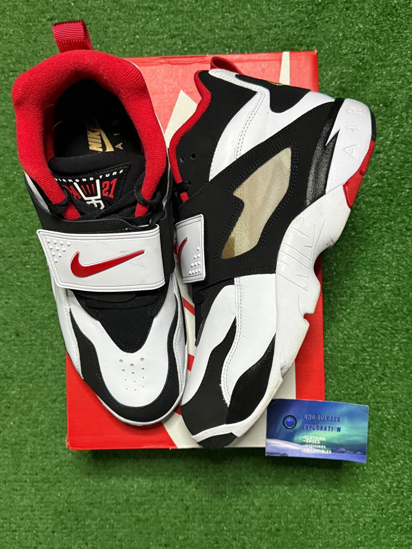 Nike Air Diamond Turf 49ers 11.5 Men/13 Women “Preowned”