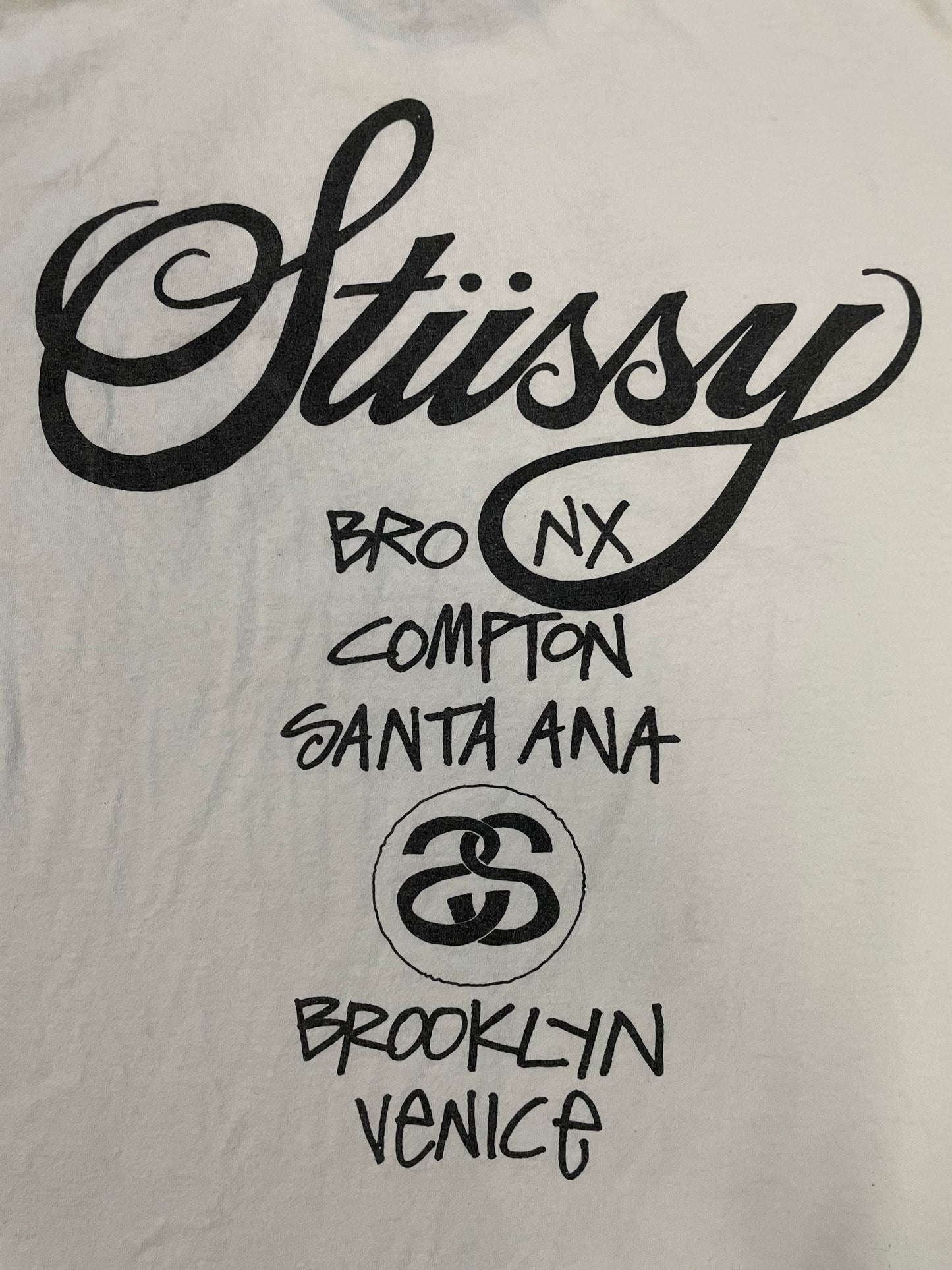 Stussy X Dover Street market world tour tee
