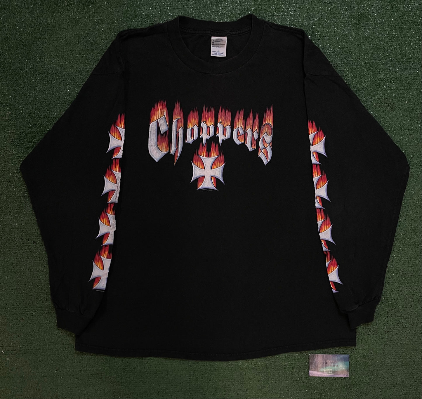 Vintage west coast Choppers flame longsleeve