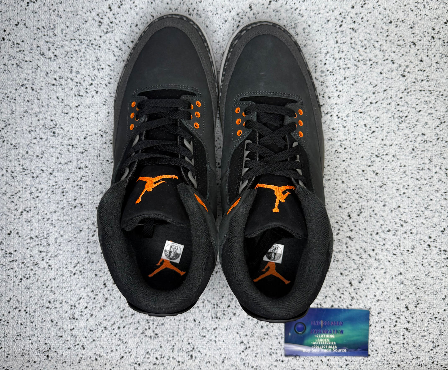 Jordan 3 Fear 9 Men/10.5 Women “Preowned”