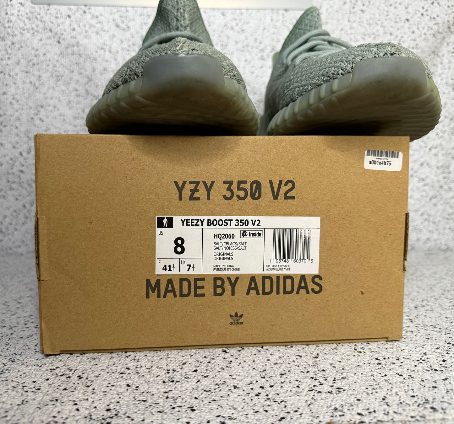 Yeezy 350 Salt 8 Men/9.5 Women “Preowned”