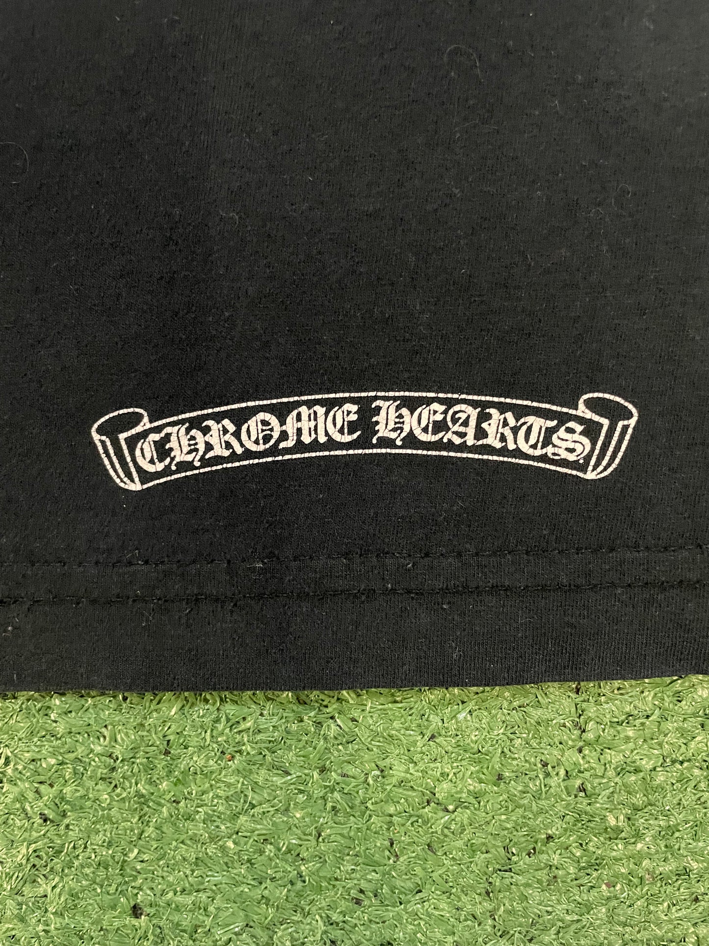 Chrome Hearts horseshoe black tee