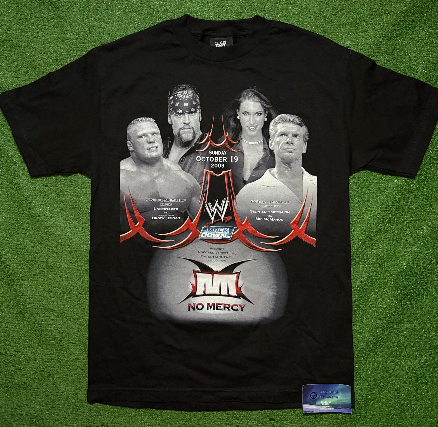 Vintage WWE Shirt No Mercy 2003