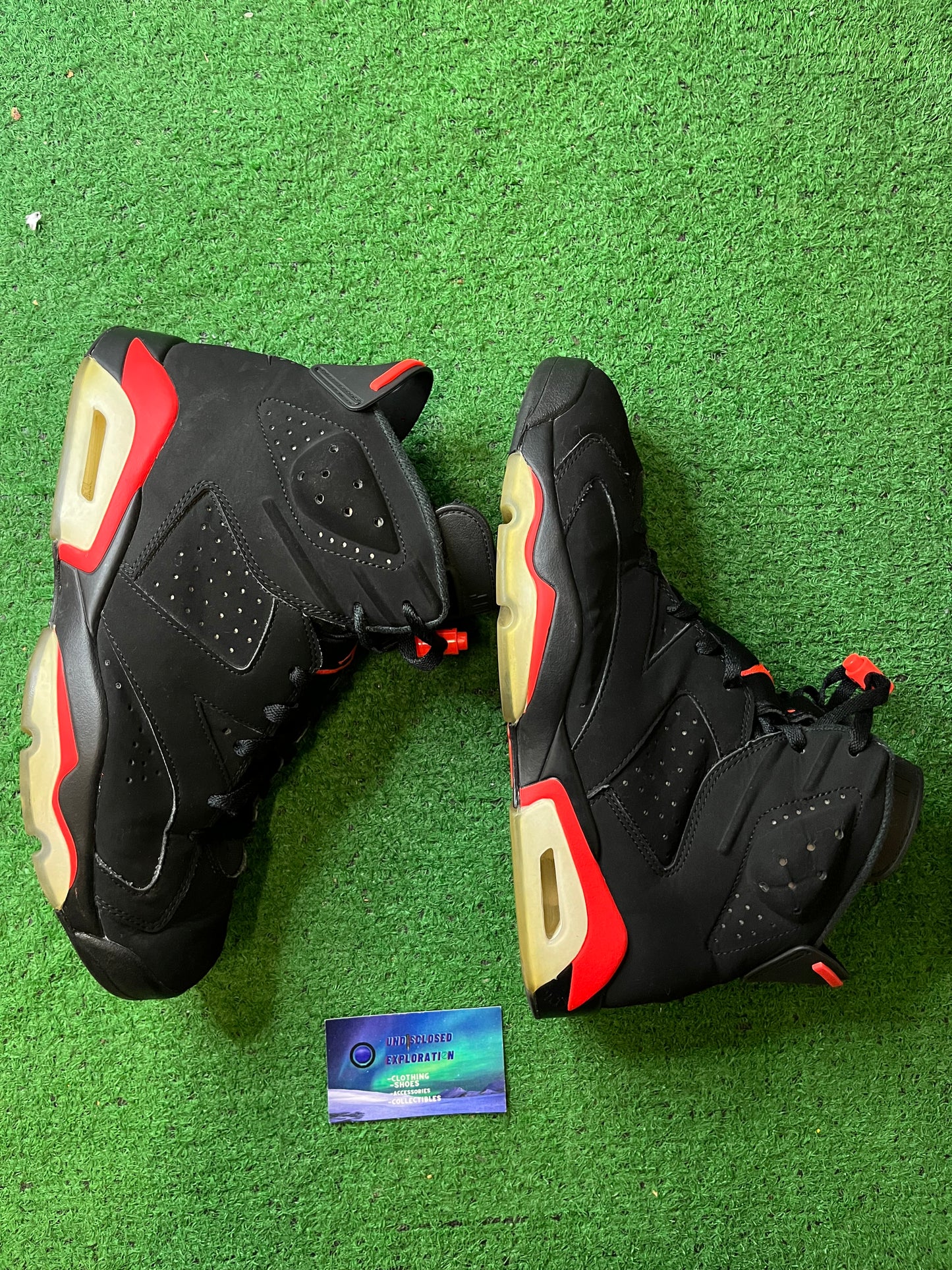 Jordan 6 black infrared 2019 size 10.5men/12women