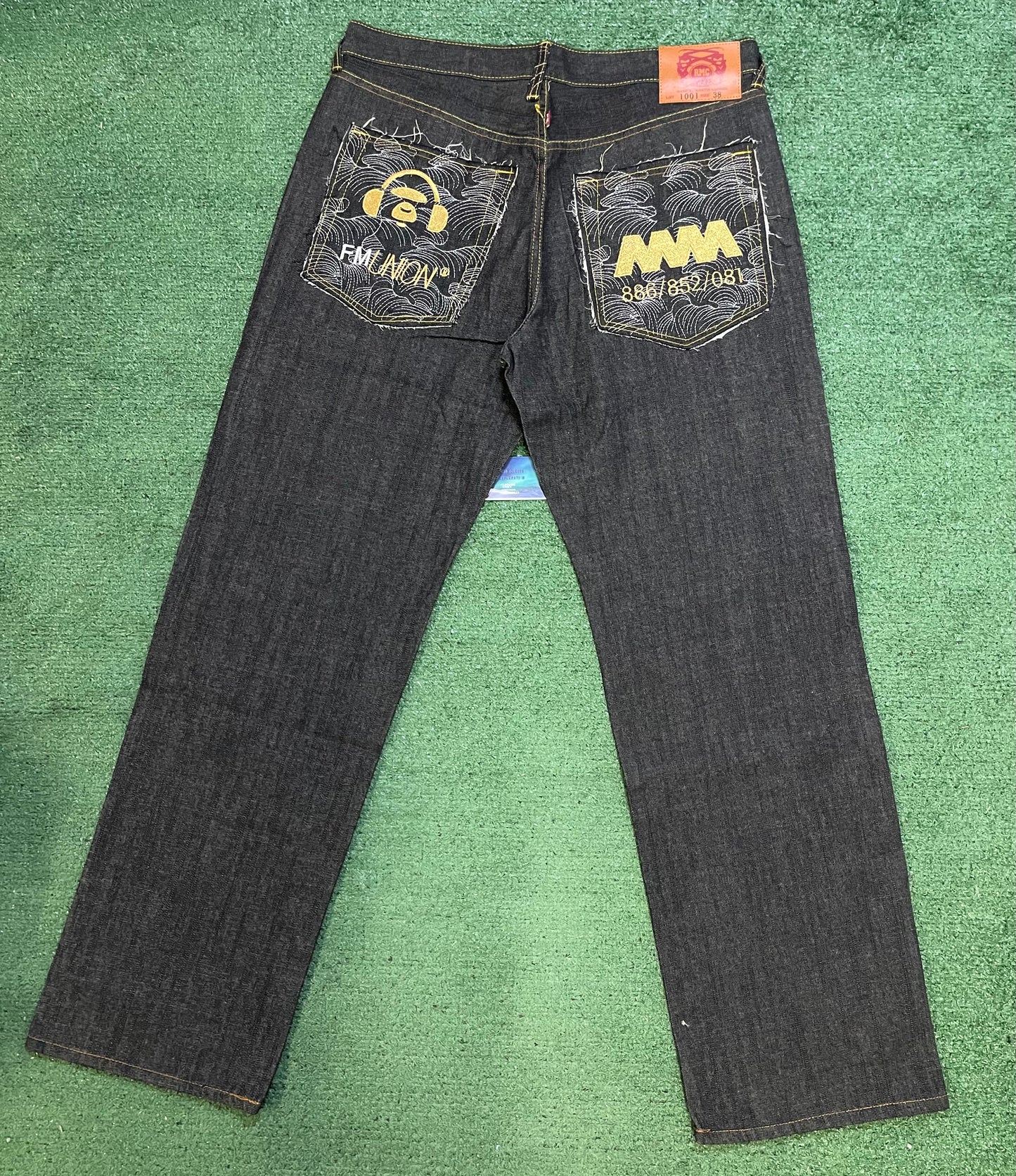 Vintage 1990s RMC Red monkey company indigo wave jean