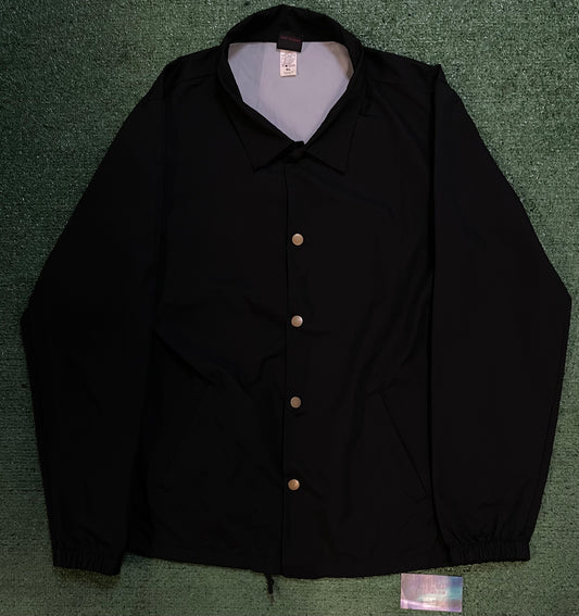 Vintage 2000s Independent truck black button up jacket