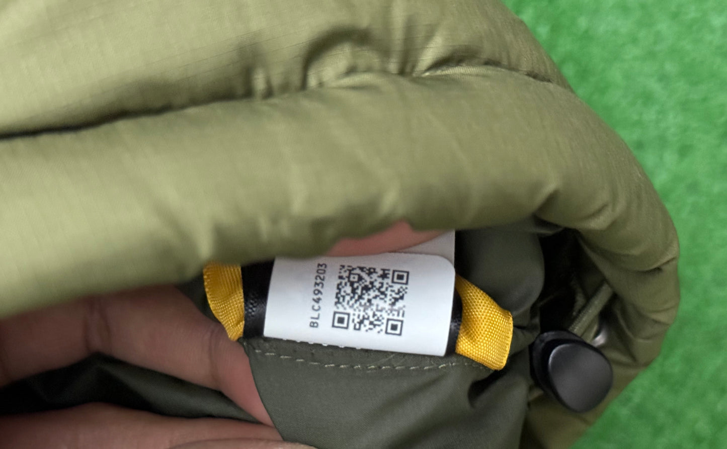 North Face Nuptse 600 Fill Green
