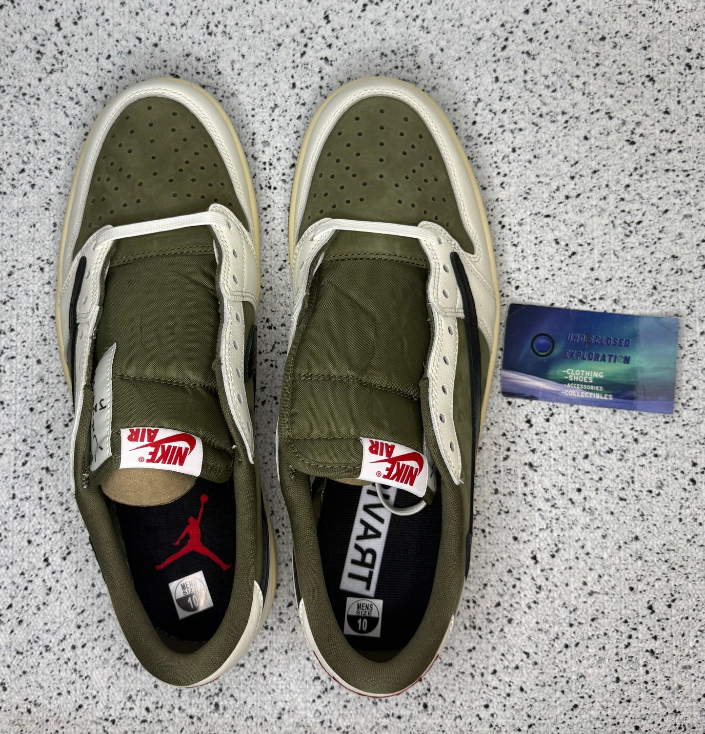 Jordan 1 Low Travis Scott Medium Olive