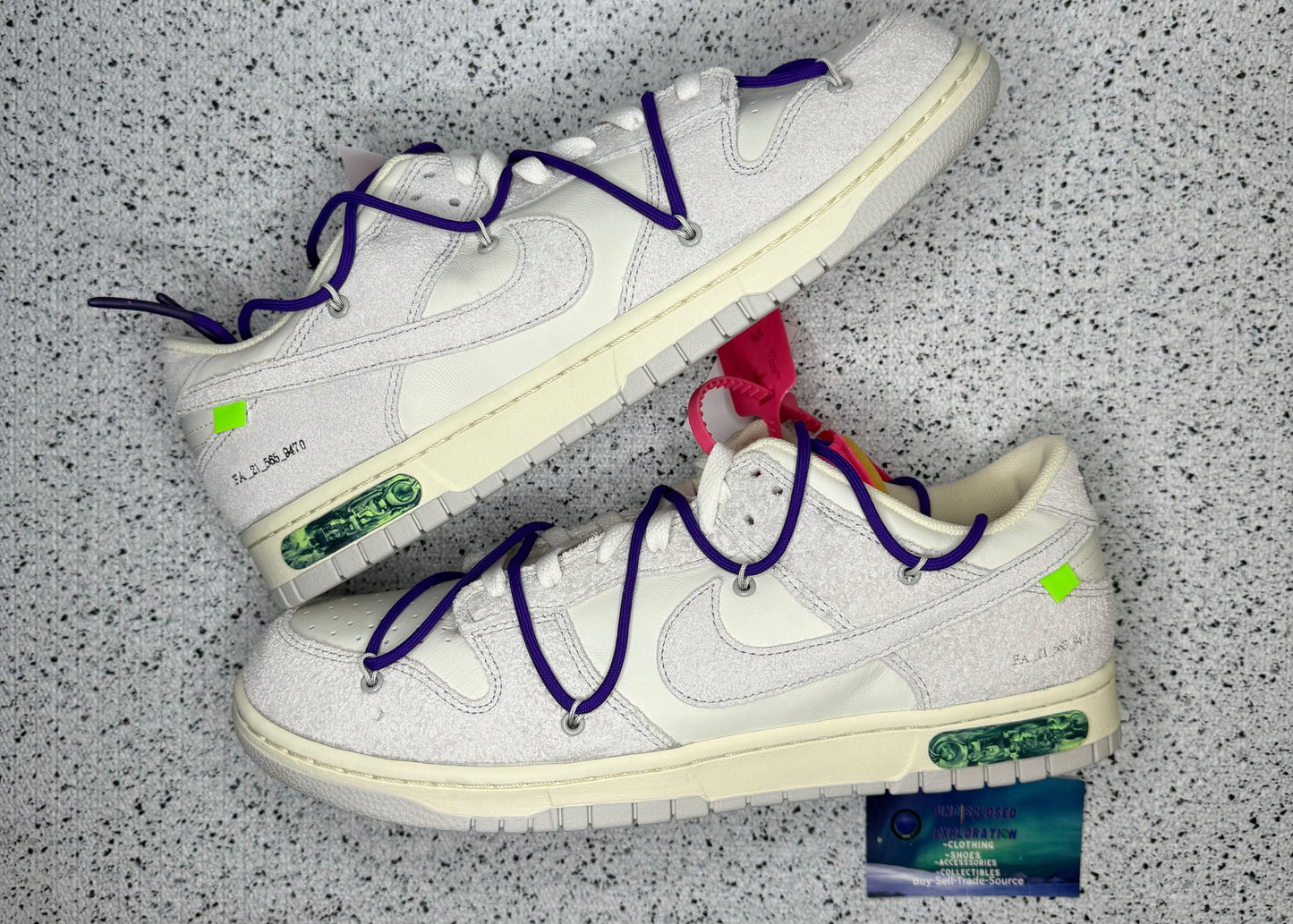 Nike Dunk Low Off White Lot 15