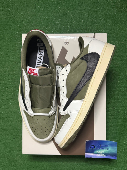 Jordan 1 Low Travis Scott Medium Olive