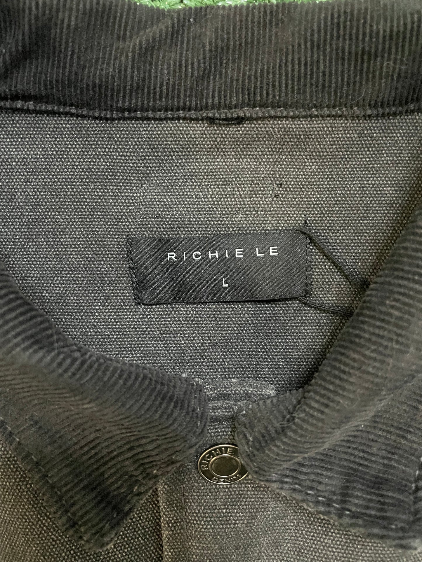 Richie le black canvas jacket